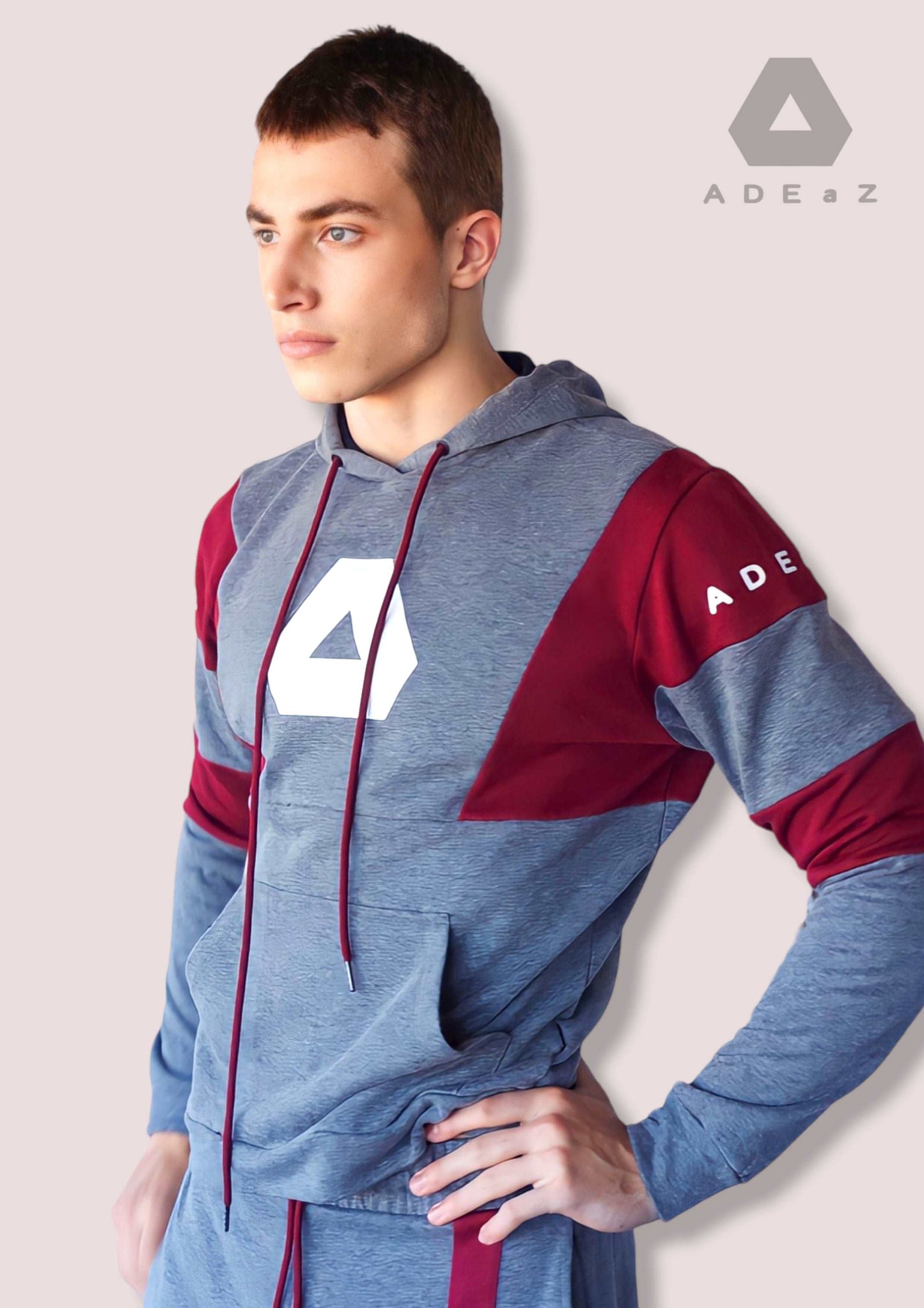 Cool Track Hoodie- Fleece long-sleeve hoodie.