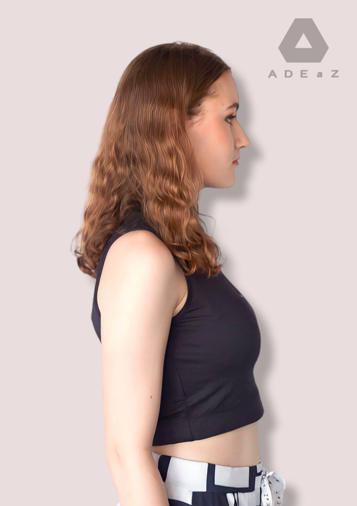 Sleek sleeveless fitted crop top showcasing a stylish, trendy and fashionable design.