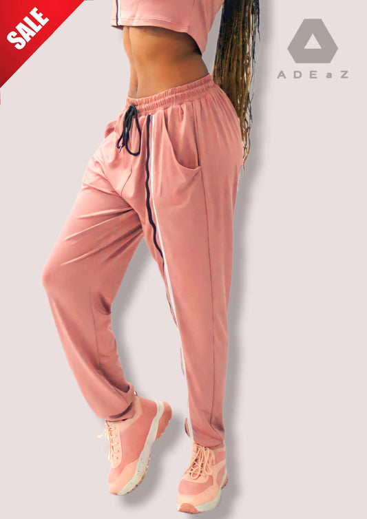 Ladies two stripe sweatpant