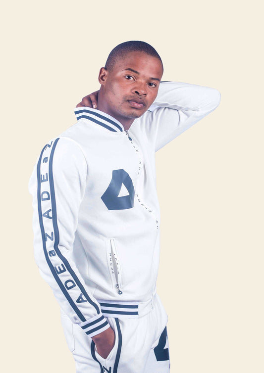 Line track hoodie for man