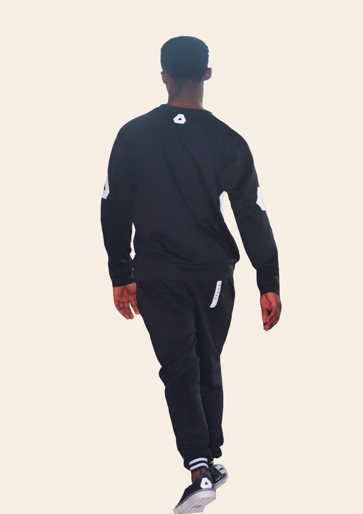 Man_s_Jacket_with_adeaz_track_pant and sneakers