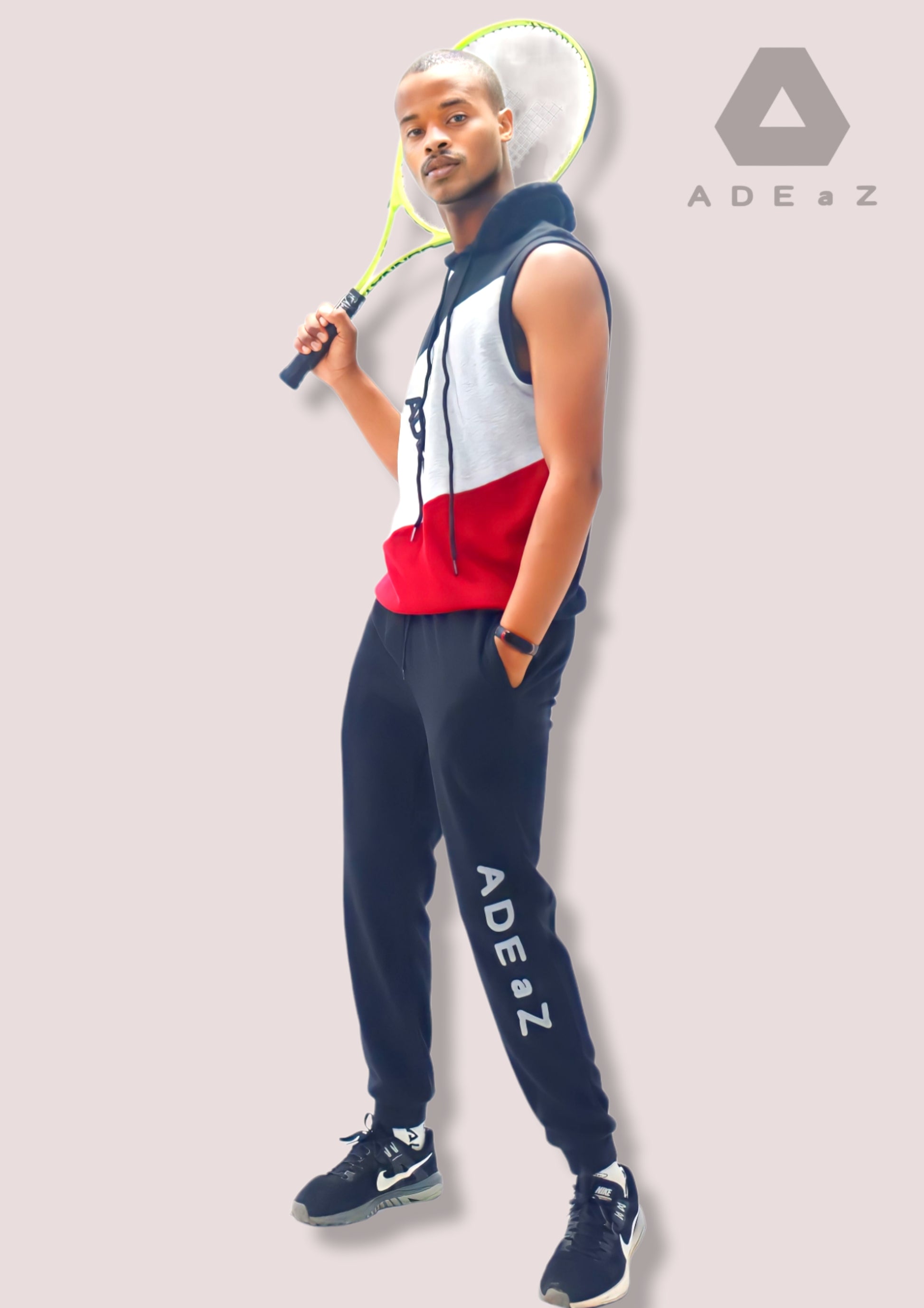 Muscle Hugger Hoodie Shirt for Men y Adeaz Clothing Brand