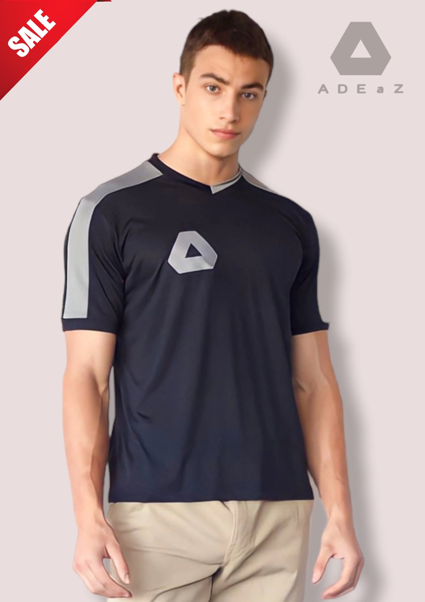 V-neck T-shirt for men