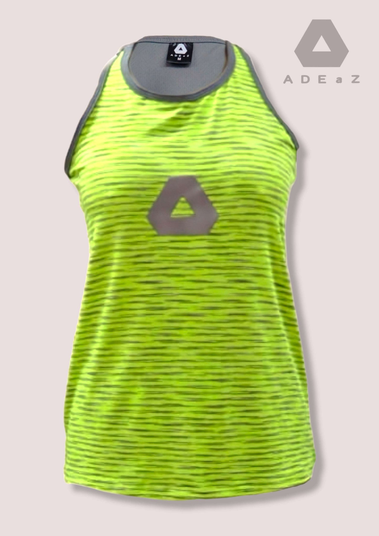 Women's racerback tank top , offering a comfortable fit and sporty style for various occasions.