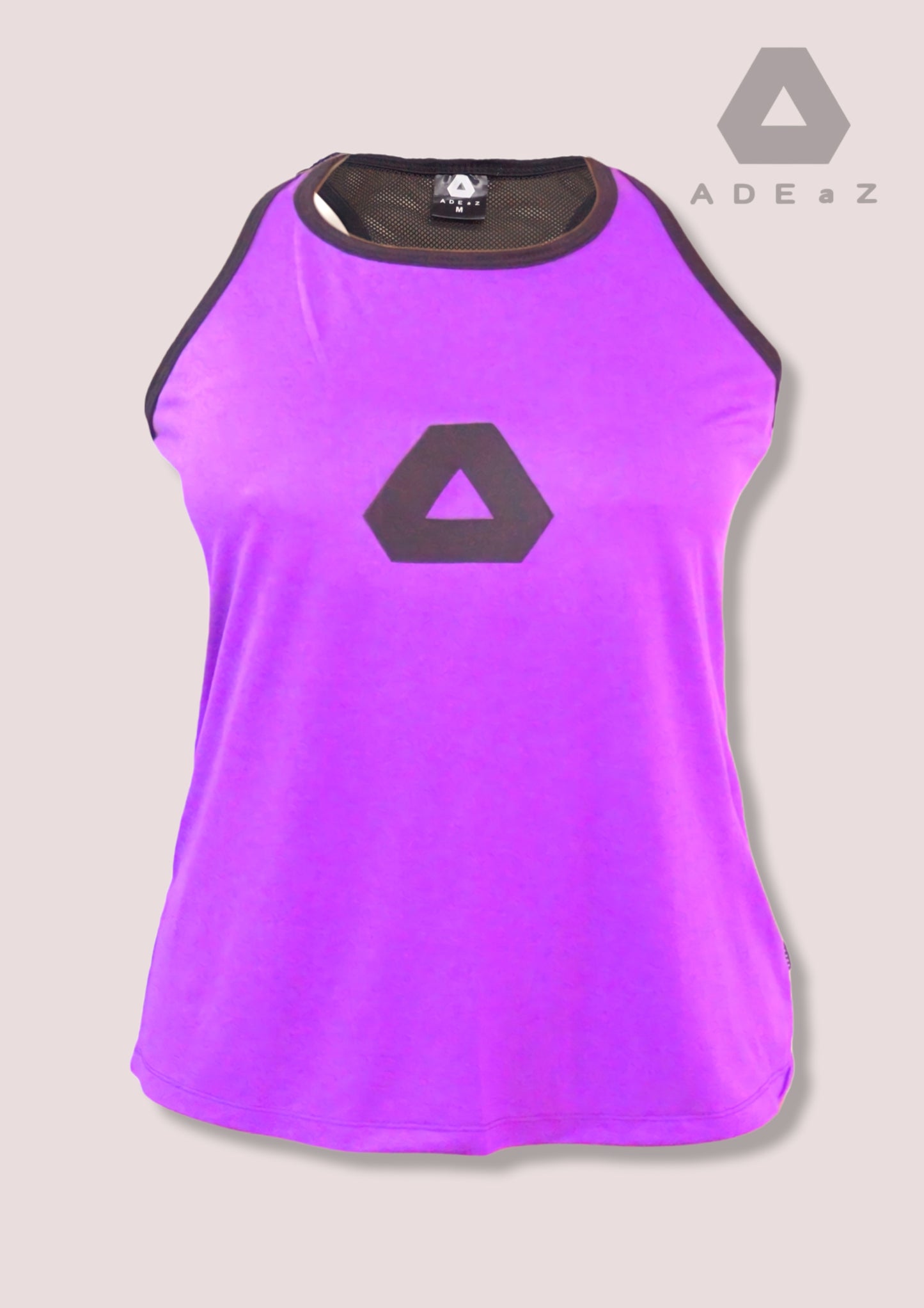 Women's racerback tank top , offering a comfortable fit and sporty style for various occasions.